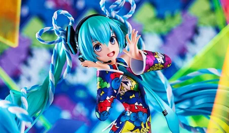 Miku Hatsune inspira una hermosa figura a escala