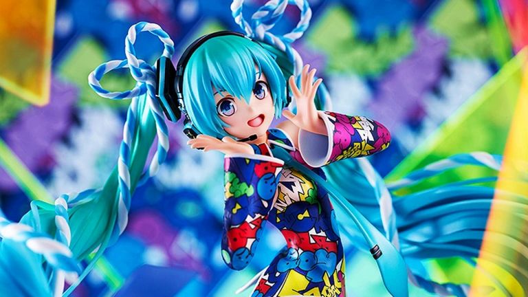 Miku Hatsune inspira una hermosa figura a escala