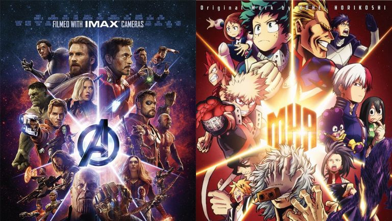 Boku no Hero Academia anunció una colaboración con Avengers