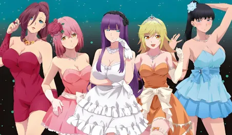 Las chicas de Shuumatsu no Harem visten de gala para nuevos productos