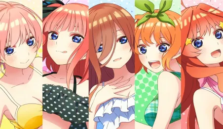 Gotoubun no Hanayome revela la apertura de su próximo videojuego
