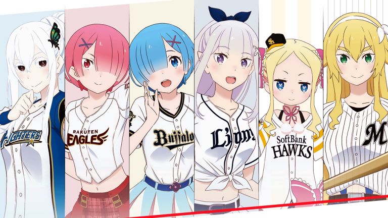 Re:Zero anuncia una colaboración con la Liga Japonesa de Béisbol