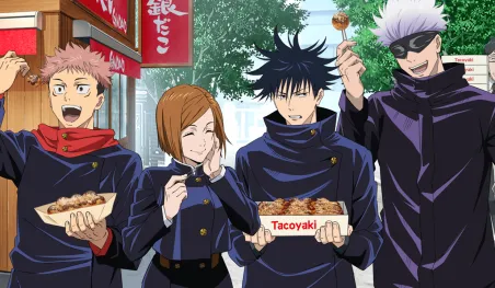 Jujutsu Kaisen anuncia una colaboración con una cadena de restaurantes