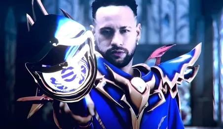 Neymar se convierte en carta de Yu-Gi-Oh! fusionado con el Mago Oscuro