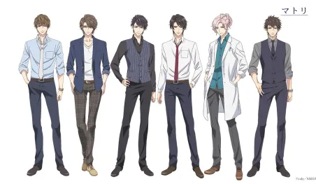 Revelan diseños de personajes del anime Stand My Heroes