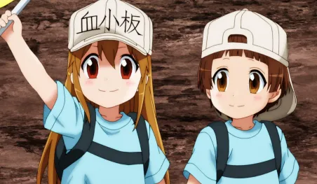 El anime Hataraku Saibou!! revela la portada de su primer Blu-ray/DVD