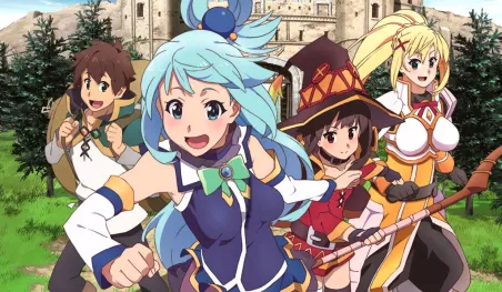 Revelan nuevo video e imagen promocional para la película Kono Subarashii Sekai ni Shukufuku wo! Kurenai Densetsu