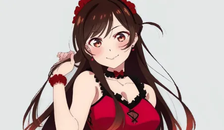 Kanojo, Okarishimasu: Las chicas visten sensuales atuendos de maids para una lotería