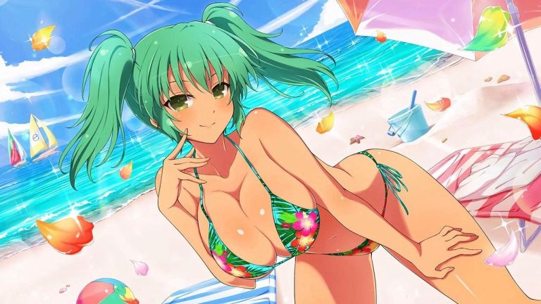 Ikki Tousen Extra Burst: Ryofu Housen viste un hermoso traje de baño en el nuevo evento