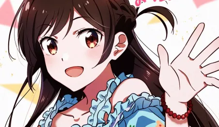 Kanojo, Okarishimasu: Un artista recreó a Chizuru con una nueva perspectiva
