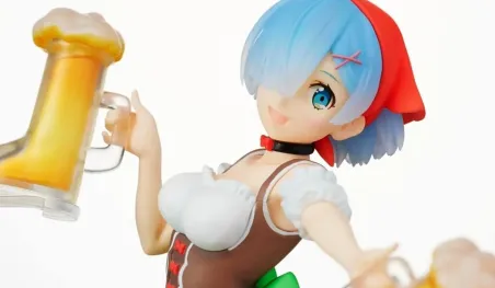 Re:Zero: Rem se viste de mesera alemana para una nueva figura