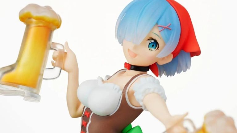 Re:Zero: Rem se viste de mesera alemana para una nueva figura