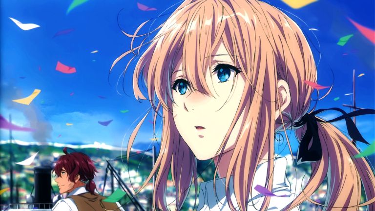 Violet Evergarden lanza una línea de fondos de escritorio