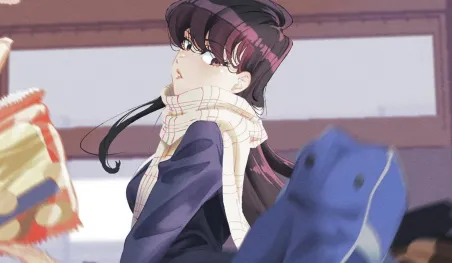 Un vistazo al cómo se produjo el nuevo ending de Komi-san wa, Komyushou Desu