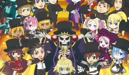 La segunda temporada de Isekai Quartet revela su primer vídeo promocional