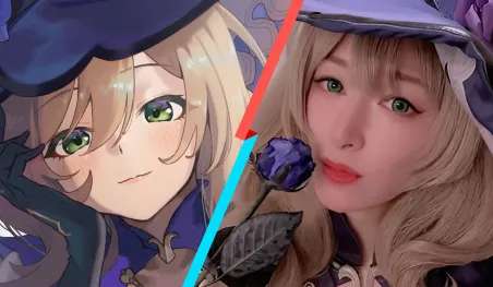 Genshin Impact: La seiyuu Rie Tanaka causa furor por su cosplay de Lisa, personaje que ella interpreta en el juego