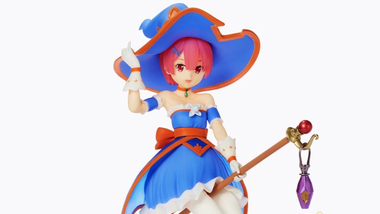 Re:Zero: Ram se viste de brujita en una nueva figura
