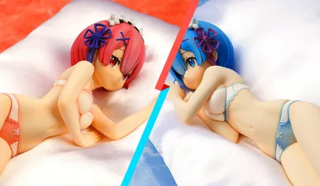 Re:Zero: Ram y Rem inspiran dos sensuales figuras a escala