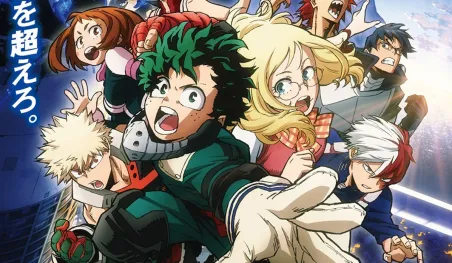 Revelan escenas de acción de la película Boku no Hero Academia The Movie: Futari no Hero