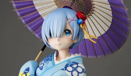 Re:Zero: Rem inspira una nueva figura en tamaño real