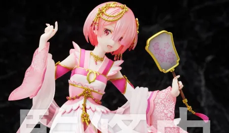 Re:Zero: Ram inspira una hermosa figura a escala con un elegante atuendo