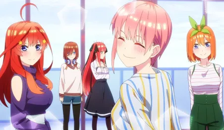 Gotoubun no Hanayome 2 revela un adelanto de su segundo episodio