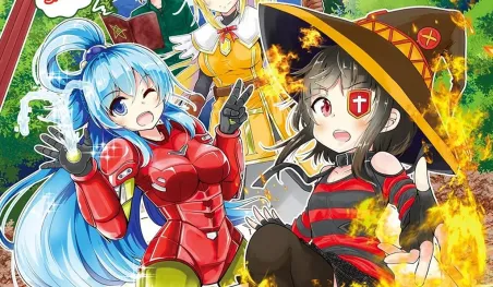 La guía para el juego de rol de KonoSuba! será lanzada en inglés