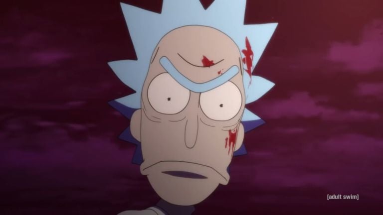 Studio Deen produjo un corto animado para la serie Rick and Morty