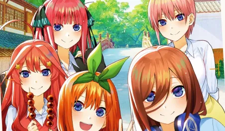 Gotoubun no Hanayome revela el CD de sus nuevos temas musicales