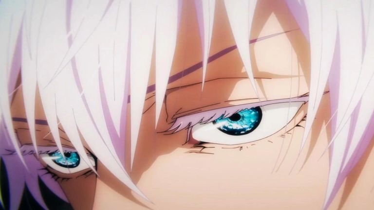 Los animadores de Jujutsu Kaisen 0 exageraban las pestañas de Gojo