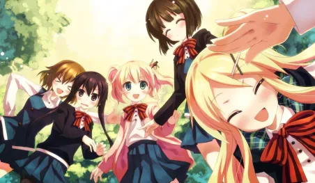 La película de Kiniro Mosaic se estrenará en agosto