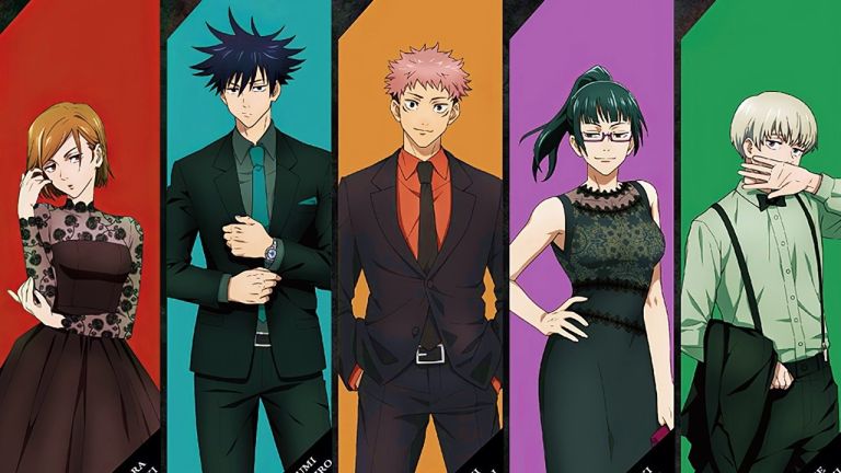 Jujutsu Kaisen: Los personajes se visten de gala para una colaboración