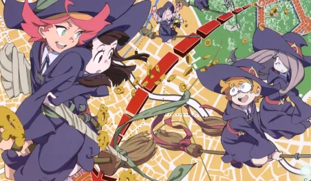 Ya está en Netflix la segunda parte de Little Witch Academia