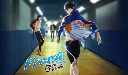 Revelan elenco, staff y opening del anime Free! -Dive to the Future-