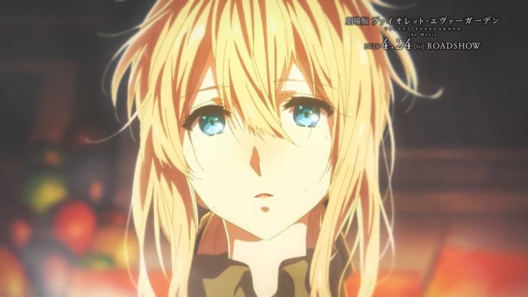 La película de Violet Evergarden reveló un nuevo video promocional