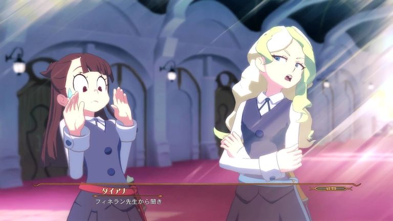 Jugaremos a Diana Cavendish y sus amigas en Little Witch Academia: Chamber of Time