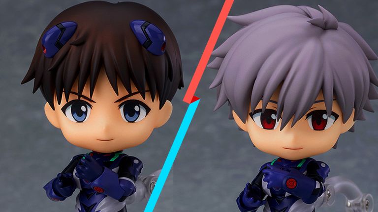 Evangelion: Shinji y  Kaworu inspiran figuras Nendoroid
