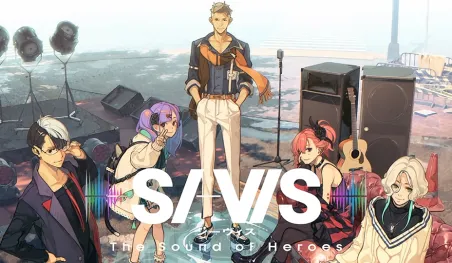 SI-VIS: El anime original de héroes musicales se estrenará en octubre