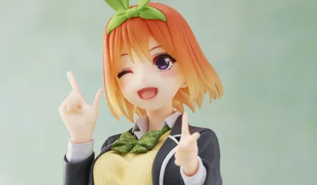 Gotoubun no Hanayome: Yotsuba Nakano inspira una linda figura de premio