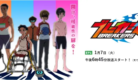 Anuncian el anime original Breakers