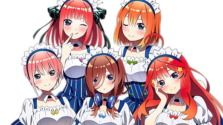 Gotoubun no Hanayome: Las quintillizas se visten de maids para una colaboración