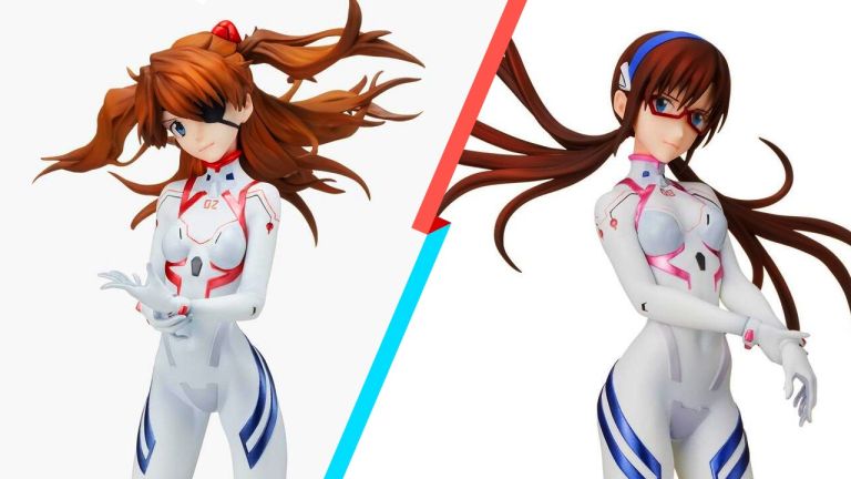 Rebuild of Evangelion: Asuka y Mari inspiran fabulosas figuras