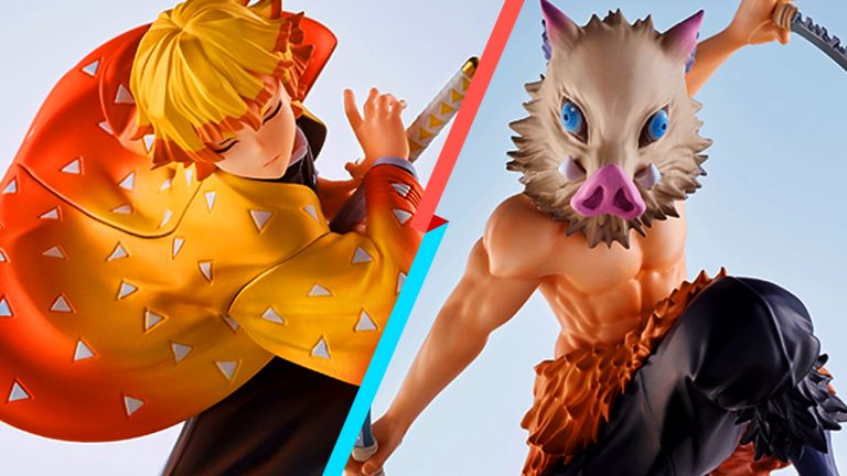 Kimetsu no Yaiba: Zenitsu e Inosuke inspiran fantásticas figuras