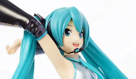 Hatsune Miku inspira una hermosa figura a escala