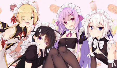 Myosuki anuncia el desarrollo de una novela visual de trapitos titulada Girls! Girls! Girls!?