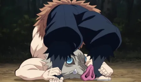 Kimetsu no Yaiba celebra el cumpleaños de Inosuke con una ilustración