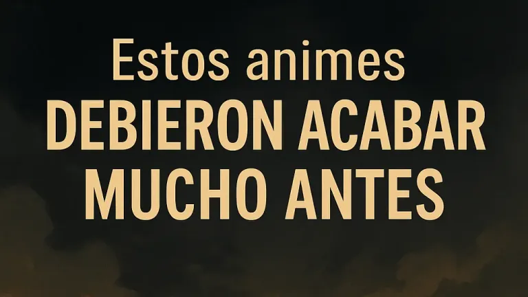 ¿Cuándo decir basta? Los animes que se alargaron más de la cuenta