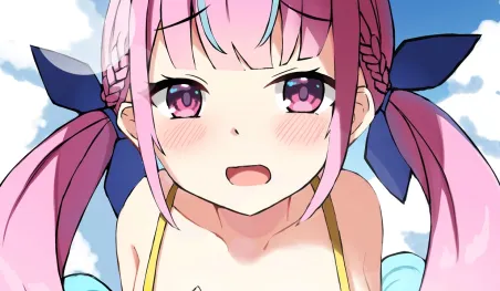 Japón dedica una carrera de caballos a la VTuber Minato Aqua