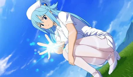 El nuevo videojuego de KonoSuba! tendrá un DLC con trajes de baño