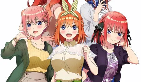 Podrás quedarte con una quintilliza con el nuevo juego de Gotoubun no Hanayome